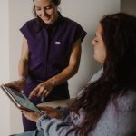 Showing patient photos on ipad