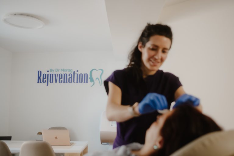 Dunblane clinic hygiene cleansing before injecting